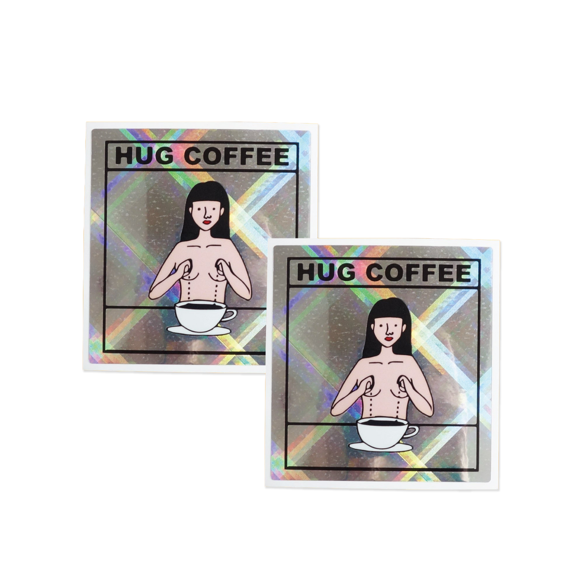 MIDORI KOMATSU ステッカー2枚セット | hugcoffee