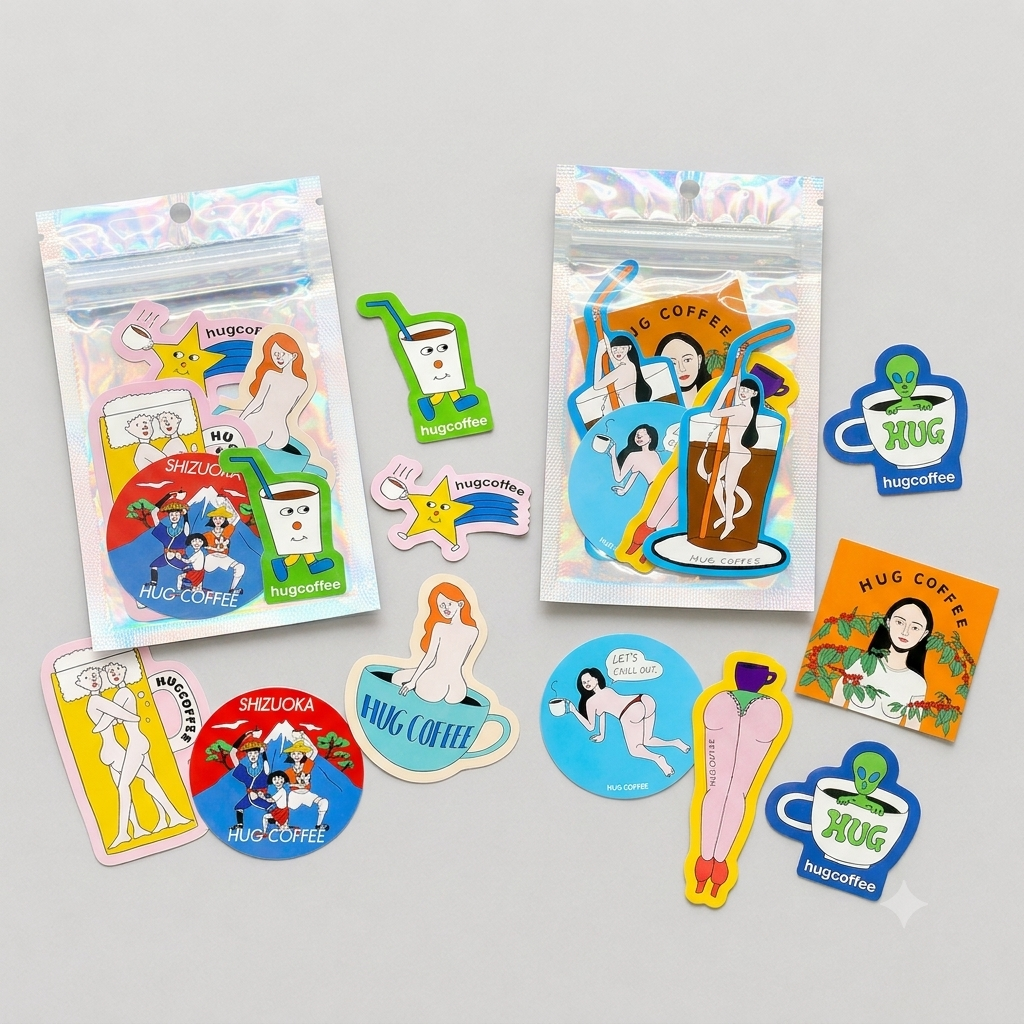 HUG POCKET STICKERS