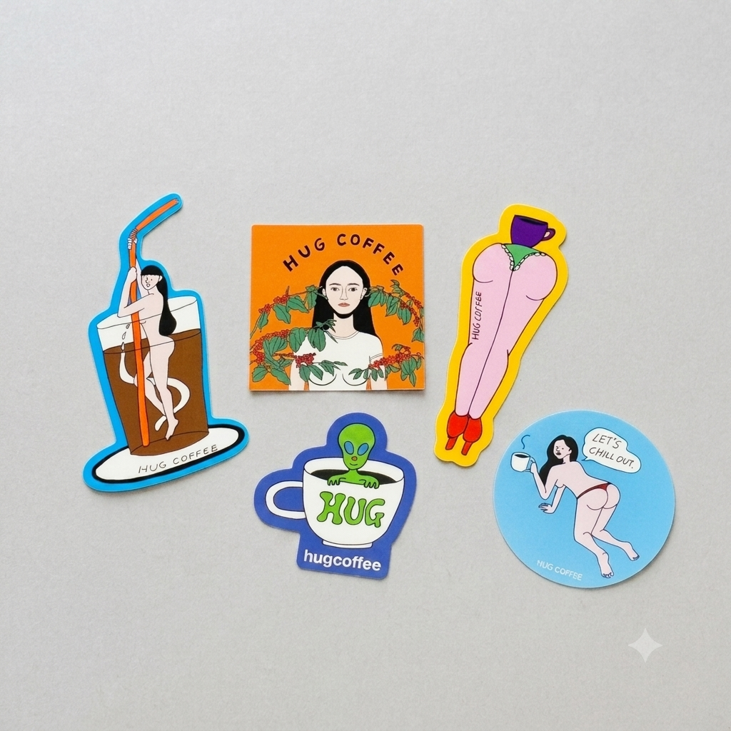 HUG POCKET STICKERS