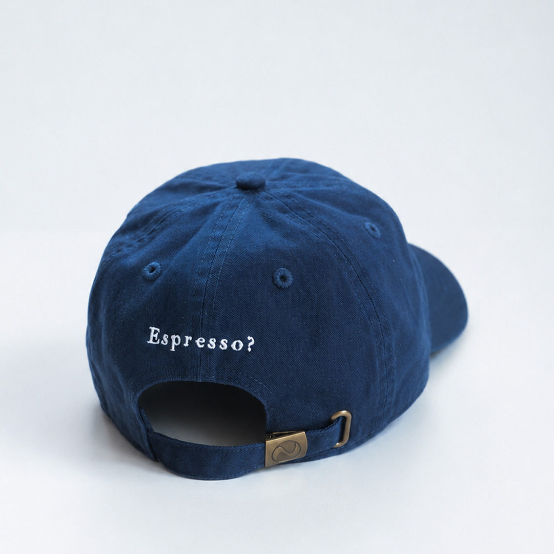 刺繍CAP｜JUST HUGS (COFFEE)