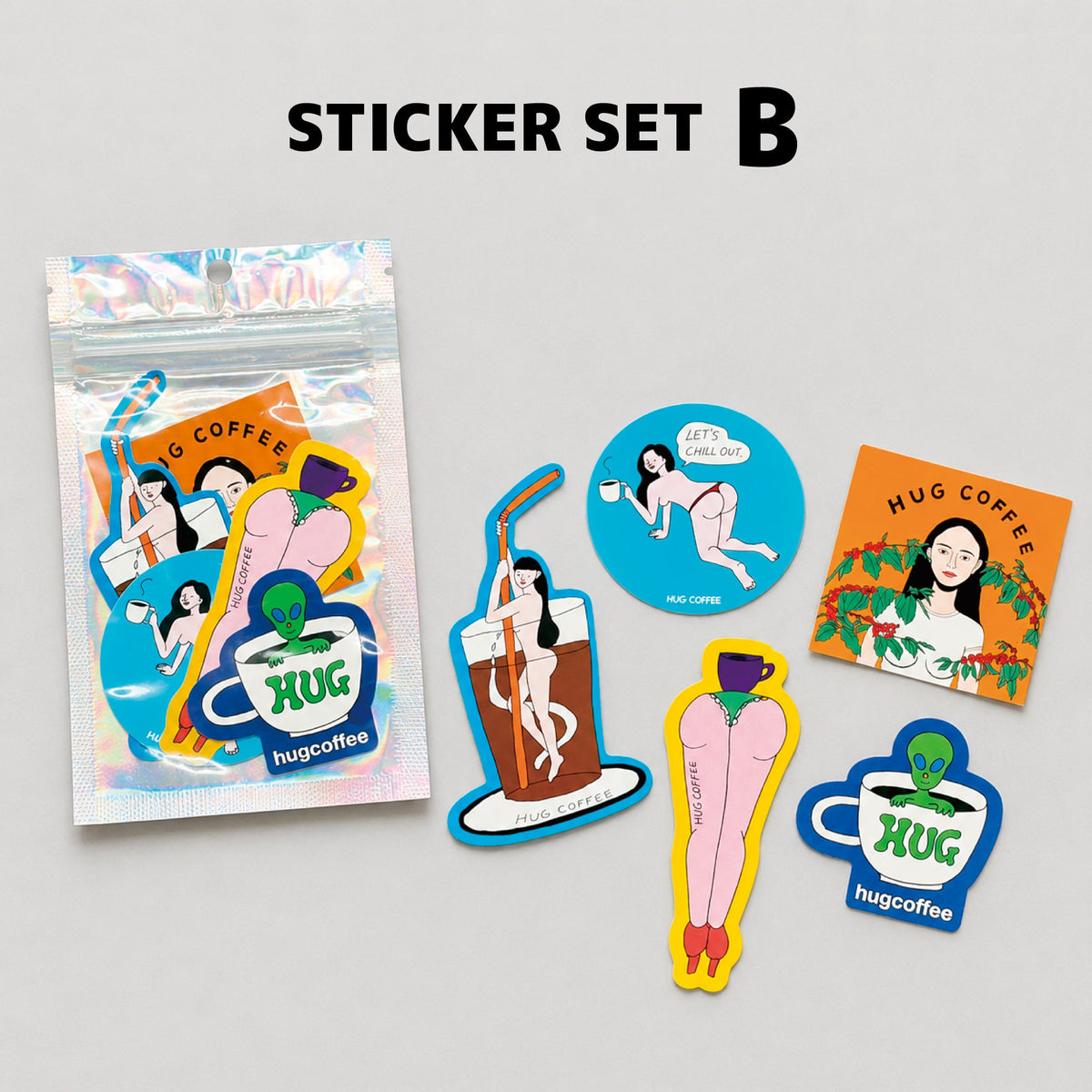 HUG POCKET STICKERS